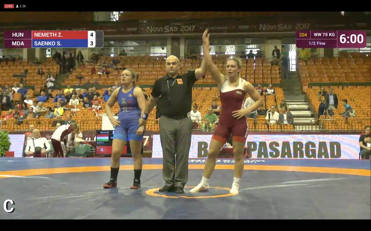 Fotó: Facebook (Magyar Birkózó Szövetség - Hungarian Wrestling Federation)