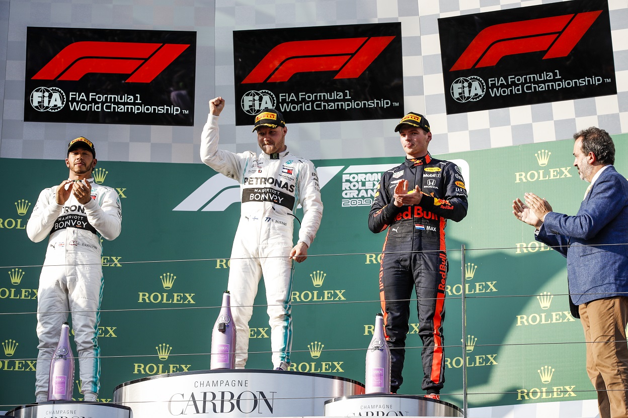 amber ausztral f1 2019 dobogo