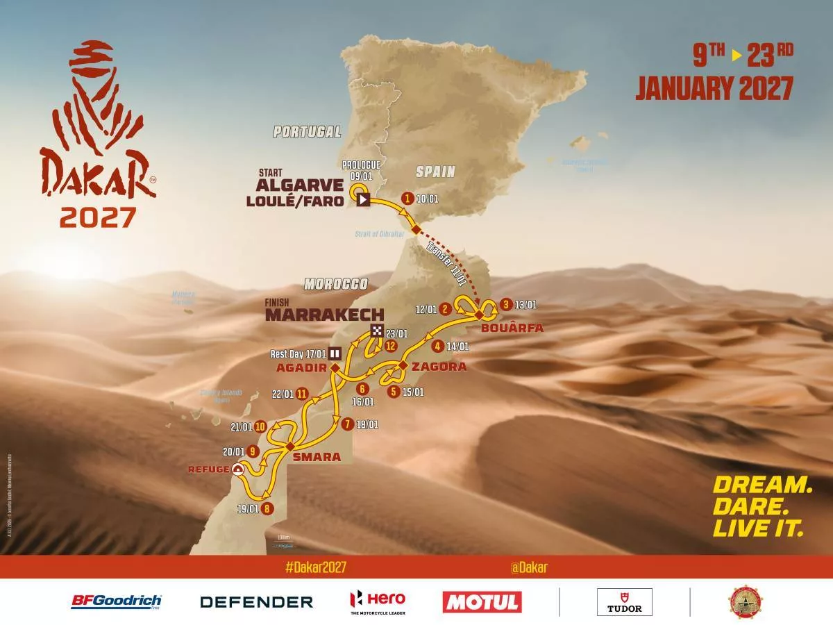 Visszatér Afrikába a Dakar-rali: Portugáliából rajtol a 2027-es verseny!