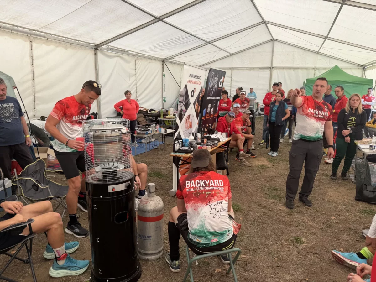 Két kör között a sátorban – Backyard Ultra csapat-vb, Esztergom