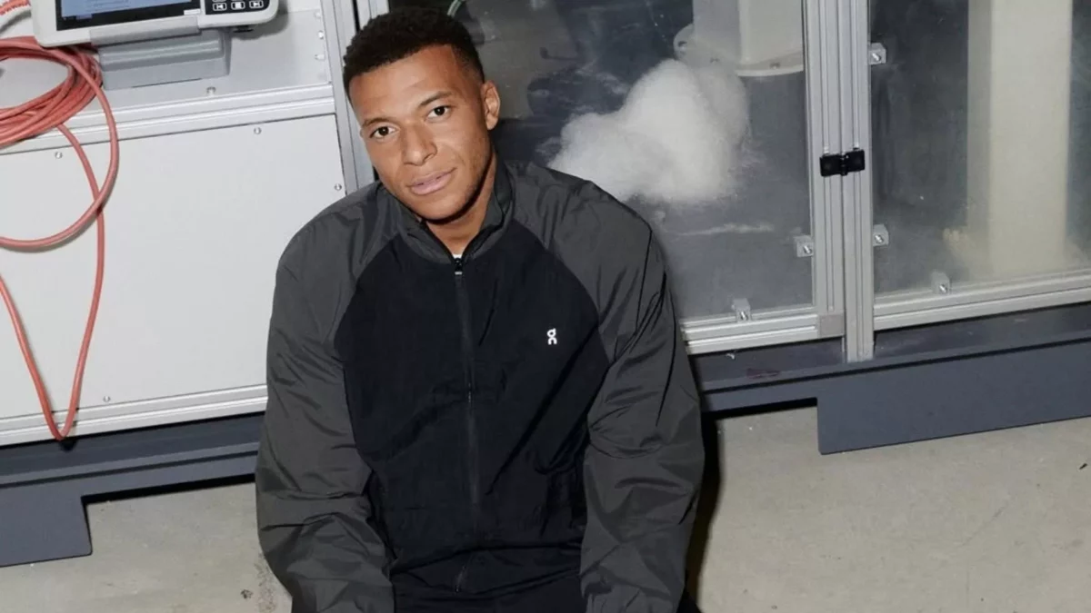 Az On futómárka és Kylian Mbappé együttműködését bemutató nyitókép a Runner's Mag cikkéből